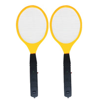 Thumbnail for 2 Pack Large Electric Mosquito Swatter Racket - Rechargeable Bug Zapper for Indoor Outdoor Use, Safety Mesh, Powerful Fly Killer, Ergonomic Handle Insect Pest Control (19x7.1in)