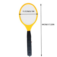 Thumbnail for 2 Pack Large Electric Mosquito Swatter Racket - Rechargeable Bug Zapper for Indoor Outdoor Use, Safety Mesh, Powerful Fly Killer, Ergonomic Handle Insect Pest Control (19x7.1in)