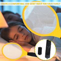 Thumbnail for 2 Pack Large Electric Mosquito Swatter Racket - Rechargeable Bug Zapper for Indoor Outdoor Use, Safety Mesh, Powerful Fly Killer, Ergonomic Handle Insect Pest Control (19x7.1in)