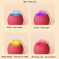 Thumbnail for 3 Pack Interactive Cat Ball Toy - Electric Cat Toy with USB Rechargeable, Three Working Modes, 360° Rolling Smart Ball for Cats and Dogs