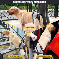 Thumbnail for Dog Sling for Large Dogs Hind Leg Adjustable Dog Lift Harnesses For Walking/Climbing Pet Auxiliary Slings for Elderly, Disabled Dogs XL