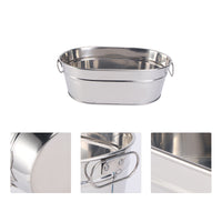 Thumbnail for HOOWIFFY Large Capacity Stainless Steel Seafood Bucket for Serving Seafood in Restaurants and Home Tableware 1 Piece