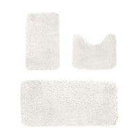 Thumbnail for Kdkad Bathroom Rugs Sets 3 Piece, Bath Rugs for Bathroom Non Slip, Ultra Soft Water Absorbent Microfiber Bath Mat Set, Machine Washable Thick Plush Bath Mats for Bathroom Floor,Tub and Shower 3 pc Wine 1