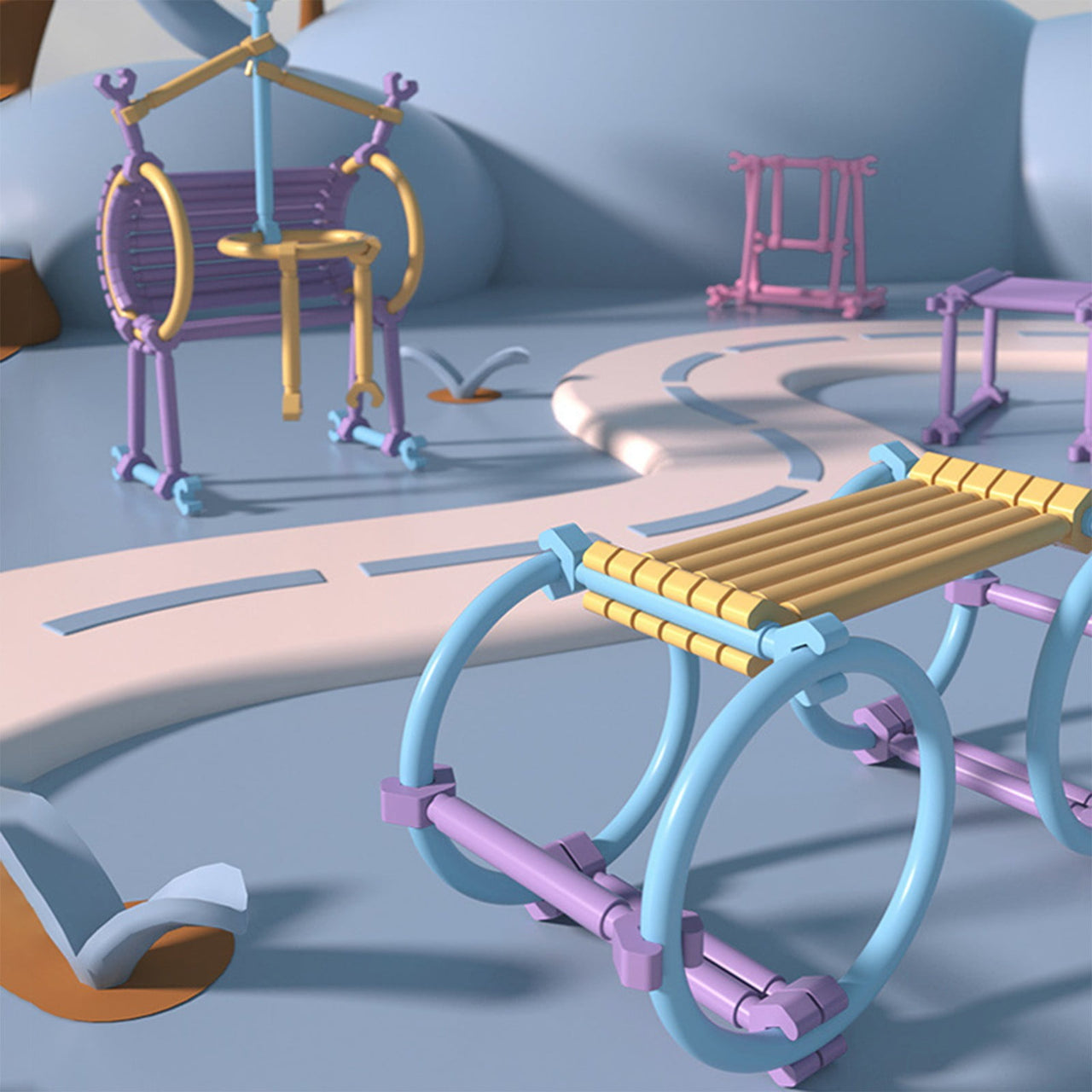 Chmadoxn Building Sticks Construction Toy Kit - Advanced DIY Puzzle for Kids & Teens, Creative Engineering Challenge with Storage Box,Gift for Boys Girls (Develop Problem-Solving Skills) 420 pc Multicolor