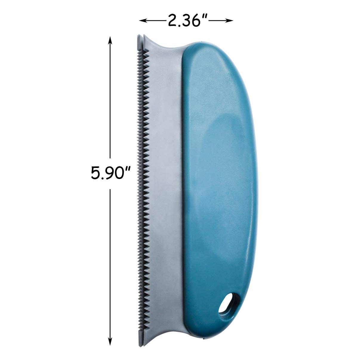 Petluno Pet Hair Remover Brush ABS Double Serrated Structure Detailer for Car Interiors Furniture Carpet Couch Sofa Bed Clothes Blinds Cat & Dog lint