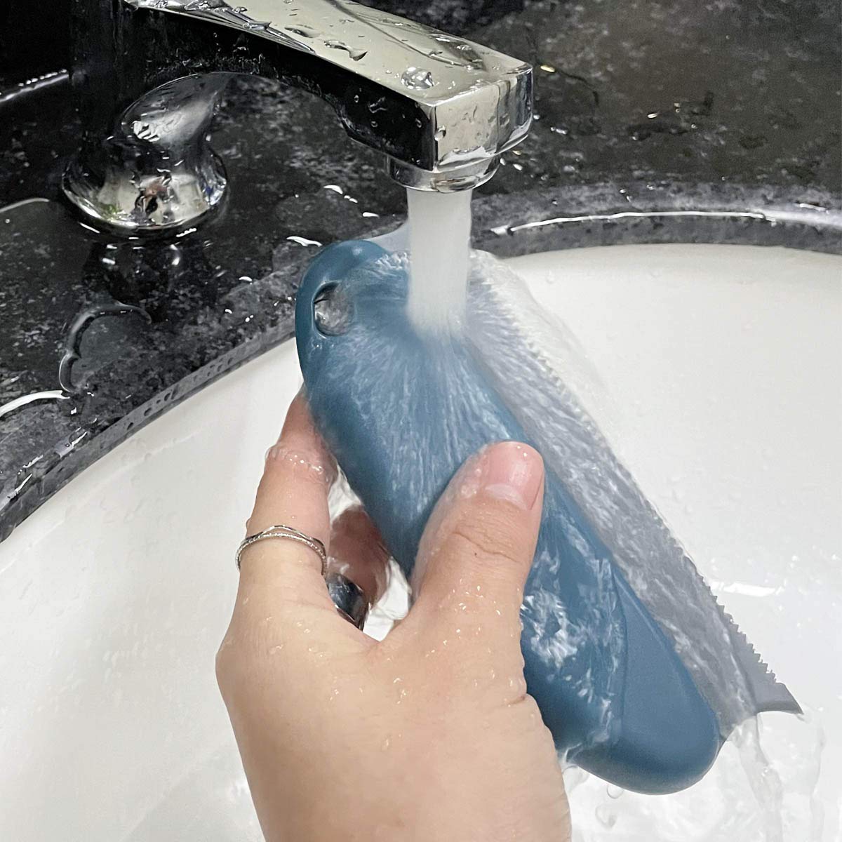 Petluno Pet Hair Remover Brush ABS Double Serrated Structure Detailer for Car Interiors Furniture Carpet Couch Sofa Bed Clothes Blinds Cat & Dog lint