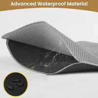 Thumbnail for Cat Litter Mat ，60x45cm Double-Layer Honeycomb Design, Waterproof & Urine-Proof, Traps Litter to Keep Floors Clean(Gray)