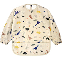 Thumbnail for Long Sleeve Baby Bib, Full Sleeve Bib, Baby Toddler Waterproof Sleeved Bibs Smock, Machine Washable