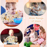 Thumbnail for Long Sleeve Baby Bib, Full Sleeve Bib, Baby Toddler Waterproof Sleeved Bibs Smock, Machine Washable