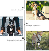 Thumbnail for Handsfree Dog Poop Bag Holder Clip - Silicone Dispenser for Dog Leash - 1 Piece