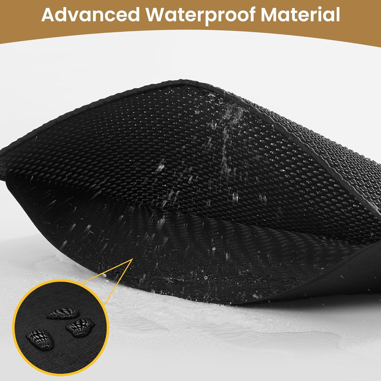 Cat Litter Mat Trapper – 60x45cm Double-Layer Honeycomb Design, Waterproof & Urine-Proof, Traps Litter to Keep Floors Clean