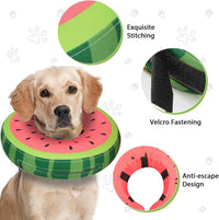 Thumbnail for Inflatable Dog Collar Recovery Cone for Medium Waterproof Elizabethan Pillow Blow Up Pet Cone Collar Surgery Donut Convalescence Stop Licking Pulling Post Operative Anti Itch