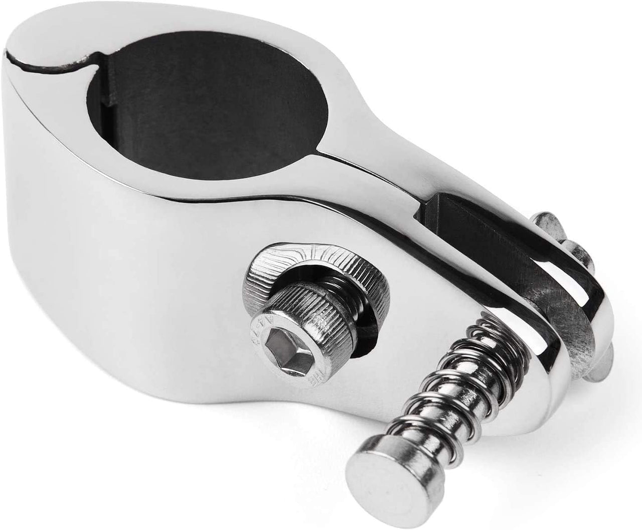(Set of 2) Stainless Boat Bimini Top Hinged Jaw Slide 1" 25 mm