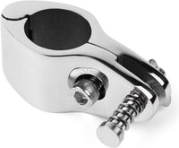 Thumbnail for (Set of 2) Stainless Boat Bimini Top Hinged Jaw Slide 1