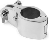 Thumbnail for (Set of 2) Stainless Boat Bimini Top Hinged Jaw Slide 1