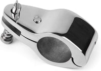 Thumbnail for (Set of 2) Stainless Boat Bimini Top Hinged Jaw Slide 1