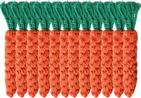 Thumbnail for 12 PCS Carrot Dog Rope Toys for Dogs, Durable Chew Toys for Aggressive Chewers, Entertainment & Interaction, Teeth Cleaning and Chewing, All-Cotton