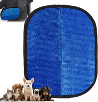 Thumbnail for Electrostatic Gloves Pet Hair Removal, Pet Hair Removal Glove, Reusable Electrostatic Gloves Pet Hair, Pet Double-Sided Grooming Glove for Couch, Furniture, Carpet, Car Seat (Blue)