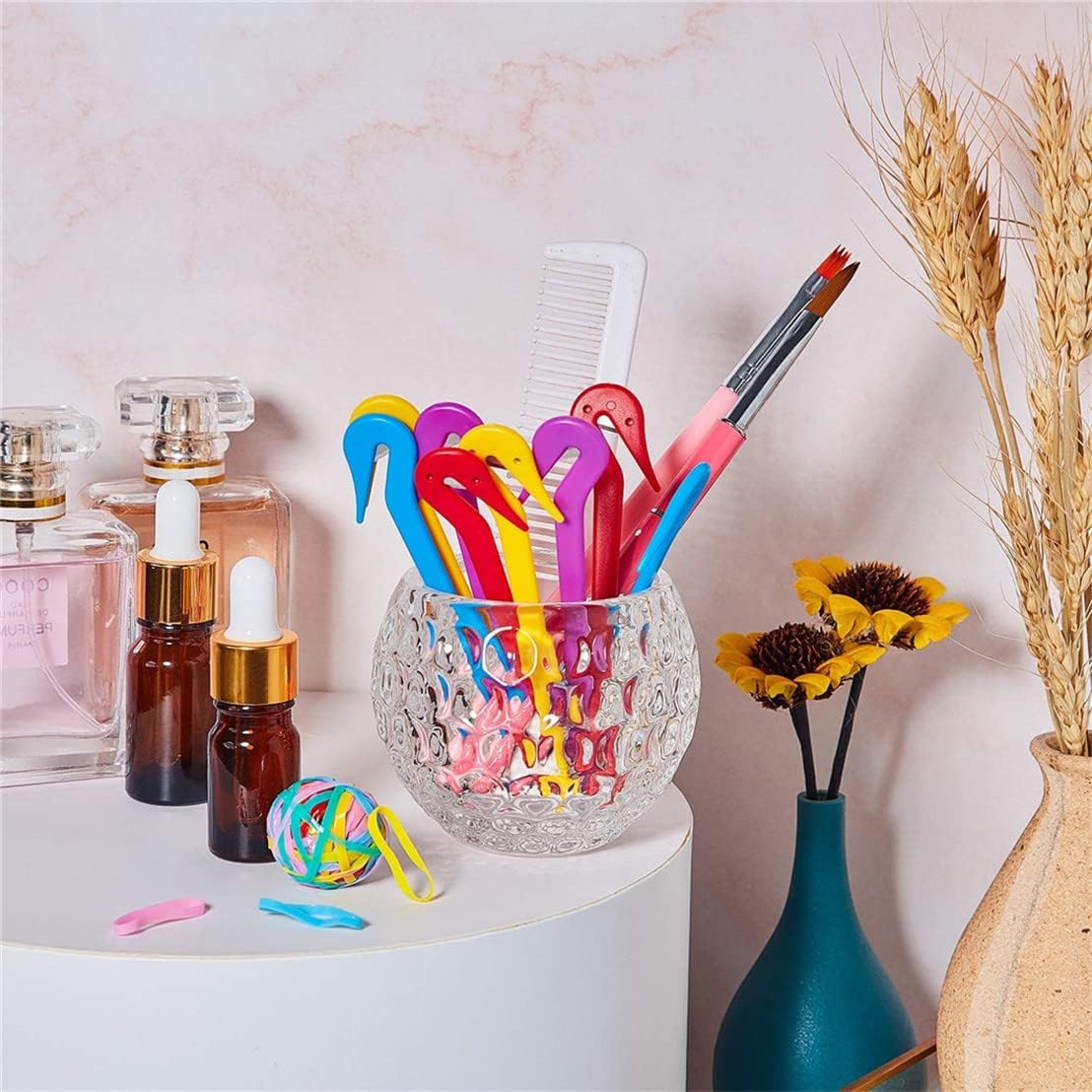 Hair Bands Remover Elastic Hair Ties Cutter,Ponytail Rubber Hairband Cutters Headbands Pony Pick Removal Tool 3 PCS