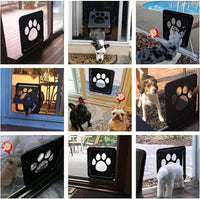 Thumbnail for Pet Screen Door Sliding Screen Dogs Door with Magnetic Flap Lock Automatically for Medium Large Dogs