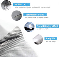 Thumbnail for Pet Screen Door Sliding Screen Dogs Door with Magnetic Flap Lock Automatically for Medium Large Dogs