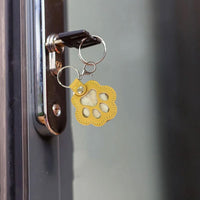Thumbnail for 3 Pcs Dog Fur Storage Keychain - Cat Paw Shaped Keychain Pet Hair Keepsake Keyring, Handmade Key Holder for Collecting Cat and Dog Hair, Pet Memorial Gift