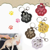 Thumbnail for 3 Pcs Dog Fur Storage Keychain - Cat Paw Shaped Keychain Pet Hair Keepsake Keyring, Handmade Key Holder for Collecting Cat and Dog Hair, Pet Memorial Gift