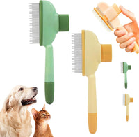 Thumbnail for Zen Brush for Cats, New Avatar Zenbrush Cat Comb, Upgrade Self-Cleaning Pet Flea Comb Grooming Brush, Short&long Cat Dogs Multi-function Grooming Brushs for Massaging and Removes Fur (Mix)