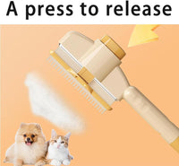 Thumbnail for Zen Brush for Cats, New Avatar Zenbrush Cat Comb, Upgrade Self-Cleaning Pet Flea Comb Grooming Brush, Short&long Cat Dogs Multi-function Grooming Brushs for Massaging and Removes Fur (Mix)