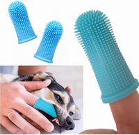 Thumbnail for Dog Toothbrush, 10Pcs Soft Dog Finger Toothbrush, 360º Dog Finger Toothbrush, Silicone Pets Teeth Cleaning Toothbrush Kit for Dogs Puppies, Small Pets Dental Care