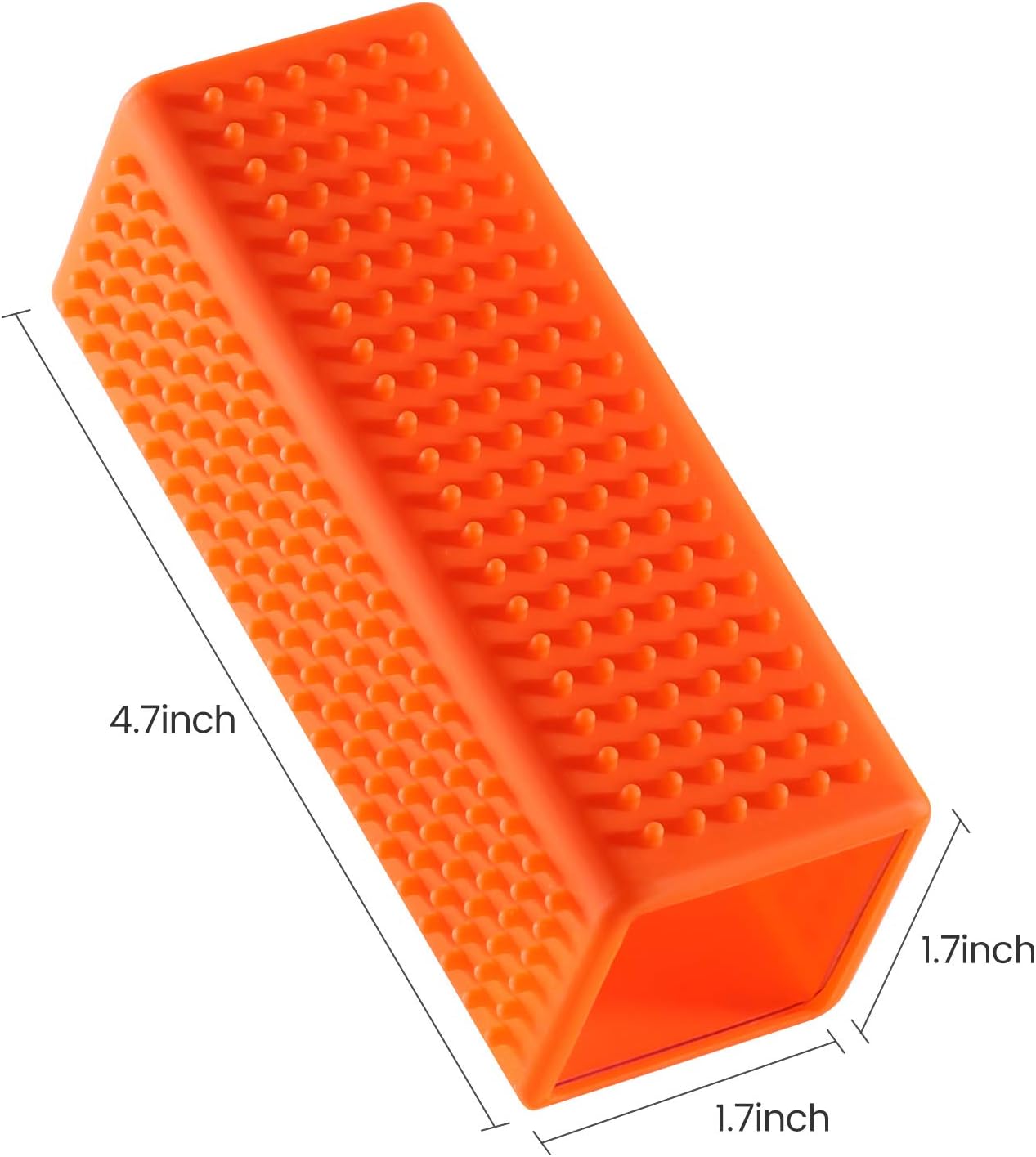 2-Pack Pet Dog Cat Hair Remover for Cars Furniture Carpet Block Roller Sofa Hollow Rubber Cleaner Brush