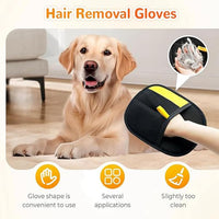 Thumbnail for Yomi Pet Hair Remover Glove, Reusable Electrostatic Pet Hair Removal Gloves, For Couch, Furniture, Carpet, Car Seat, Upgraded Animal Fur Removal Tool (1PC)