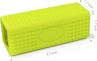 Thumbnail for 2 PCS Silicone Pet Hair Remover, Reusable Rubber Pet Hair Block Roller Cleaner for Carpet, Couch, Furniture, Car Seats (Orange, Yellow)