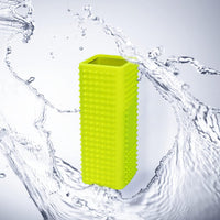 Thumbnail for 2 PCS Silicone Pet Hair Remover, Reusable Rubber Pet Hair Block Roller Cleaner for Carpet, Couch, Furniture, Car Seats (Orange, Yellow)