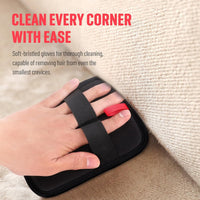 Thumbnail for Pet Hair Remover, Electrostatic Pet Hair Removal Gloves, Reusable Cat & Dog Hair Remover for Couch, Furniture, Carpet, Curtain, Upgraded Animal Fur Removal Tool, Cat Grooming Gloves-1 PCS