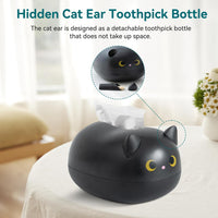 Thumbnail for Cat Tissue Dispenser, Cartoon Toilet Paper Holder Dispenser Box with 2 Toothpick for Car Home Bathroom Kitchen Office