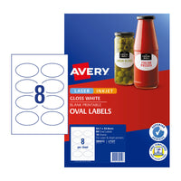 Thumbnail for AVERY Label Oval L7137 8Up Pack of 10