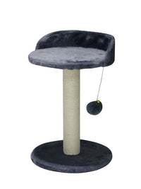 Thumbnail for CARLA HOME Cat Tree Tower for Indoor Cats with Plush Perch, Sisal Scratching Post & Hanging Ball Toy for Kittens or Small Breeds