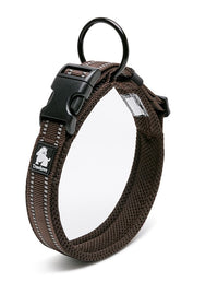 Thumbnail for Heavy Duty Reflective Collar Brown XL