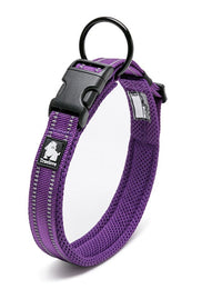 Thumbnail for Heavy Duty Reflective Collar Purple S