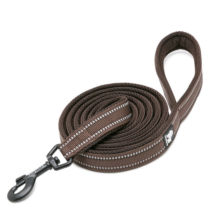 Reflective Pet Leash 2 meters-Brown-L