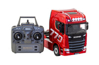 Thumbnail for Scania Licensed Remote Control Trailer Head Truck with Lights, Sounds & Steering Adjustment