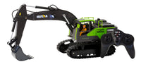 Thumbnail for 1:18 Scale 13-Channel Alloy Remote Control Excavator Construction Vehicle with Lights, Sound and Steam
