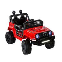 Thumbnail for Jeep Inspired Remote Controlled Ride-on Electric Car (Red)
