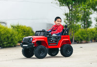Thumbnail for Jeep Inspired Remote Controlled Ride-on Electric Car (Red)