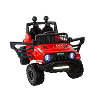 Thumbnail for Jeep Inspired Remote Controlled Ride-on Electric Car (Red)