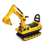 Thumbnail for Toy excavator with a white background