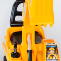Thumbnail for Ride-on Children's Excavator w/ Sturdy Track and Dual Operation Levers to Scoop