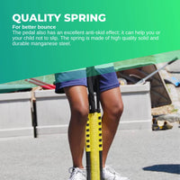 Thumbnail for Black and Yellow Pogo Stick - Children's Large Jumping Jackhammer Toy