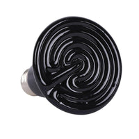 Thumbnail for 75W Pet Ceramic Heat Lamp - Infrared Heat Emitter Reptile Snake Lizard Chicken